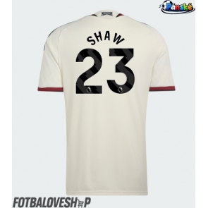 Manchester United Luke Shaw #23 Alternativní Dres 2026-27 Krátký Rukáv