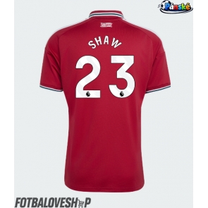 Manchester United Luke Shaw #23 Domácí Dres 2026-27 Krátký Rukáv