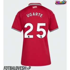 Manchester United Manuel Ugarte #25 Dámské Domácí Dres 2026-27 Krátký Rukáv