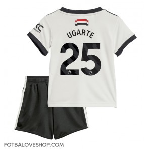 Manchester United Manuel Ugarte #25 Dětské Alternativní Dres 2024-25 Krátký Rukáv (+ trenýrky)