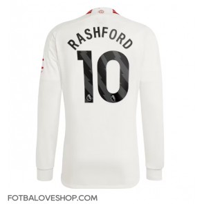 Manchester United Marcus Rashford #10 Alternativní Dres 2023-24 Dlouhý Rukáv