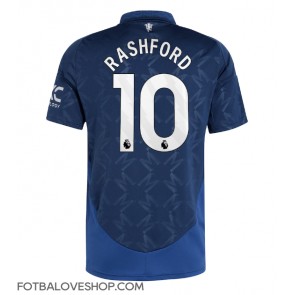 Manchester United Marcus Rashford #10 Venkovní Dres 2024-25 Krátký Rukáv