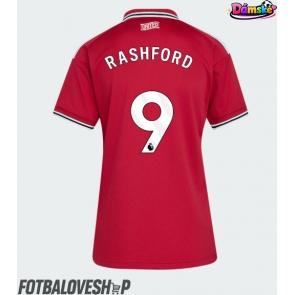 Manchester United Marcus Rashford #9 Dámské Domácí Dres 2026-27 Krátký Rukáv