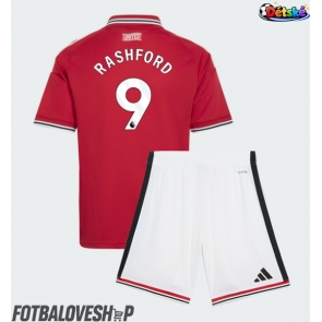 Manchester United Marcus Rashford #9 Dětské Domácí Dres 2026-27 Krátký Rukáv (+ trenýrky)