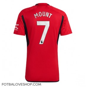 Manchester United Mason Mount #7 Domácí Dres 2023-24 Krátký Rukáv
