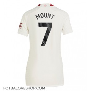 Manchester United Mason Mount #7 Dámské Alternativní Dres 2023-24 Krátký Rukáv