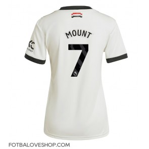 Manchester United Mason Mount #7 Dámské Alternativní Dres 2024-25 Krátký Rukáv