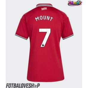 Manchester United Mason Mount #7 Dámské Domácí Dres 2026-27 Krátký Rukáv
