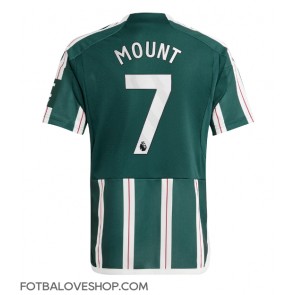 Manchester United Mason Mount #7 Venkovní Dres 2023-24 Krátký Rukáv