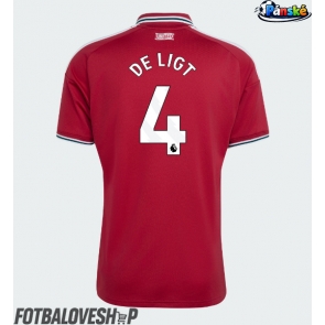 Manchester United Matthijs de Ligt #4 Domácí Dres 2026-27 Krátký Rukáv