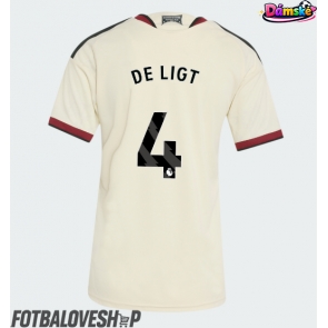Manchester United Matthijs de Ligt #4 Dámské Alternativní Dres 2026-27 Krátký Rukáv