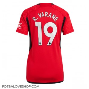 Manchester United Raphael Varane #19 Dámské Domácí Dres 2023-24 Krátký Rukáv