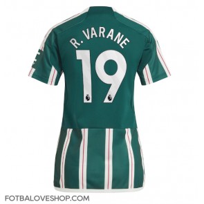 Manchester United Raphael Varane #19 Dámské Venkovní Dres 2023-24 Krátký Rukáv