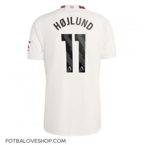 Manchester United Rasmus Hojlund #11 Alternativní Dres 2023-24 Krátký Rukáv