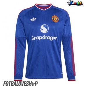 Manchester United Venkovní Dres 2026-27 Dlouhý Rukáv