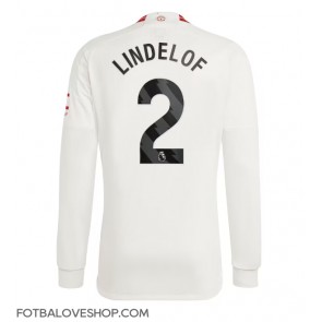 Manchester United Victor Lindelof #2 Alternativní Dres 2023-24 Dlouhý Rukáv