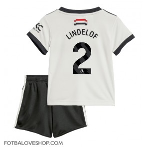 Manchester United Victor Lindelof #2 Dětské Alternativní Dres 2024-25 Krátký Rukáv (+ trenýrky)