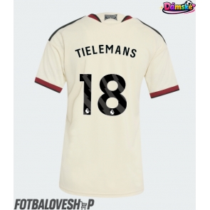Manchester United Youri Tielemans #18 Dámské Alternativní Dres 2026-27 Krátký Rukáv