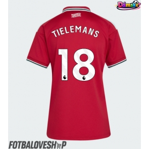 Manchester United Youri Tielemans #18 Dámské Domácí Dres 2026-27 Krátký Rukáv