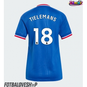 Manchester United Youri Tielemans #18 Dámské Venkovní Dres 2026-27 Krátký Rukáv