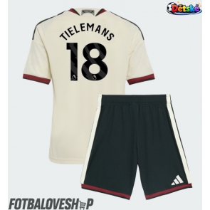Manchester United Youri Tielemans #18 Dětské Alternativní Dres 2026-27 Krátký Rukáv (+ trenýrky)