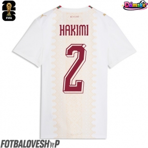 Maroko Achraf Hakimi #2 Dámské Venkovní Dres MS 2026 Krátký Rukáv