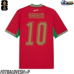 Maroko Brahim Diaz #10 Domácí Dres MS 2026 Krátký Rukáv