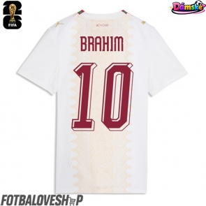 Maroko Brahim Diaz #10 Dámské Venkovní Dres MS 2026 Krátký Rukáv