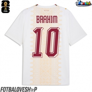Maroko Brahim Diaz #10 Venkovní Dres MS 2026 Krátký Rukáv