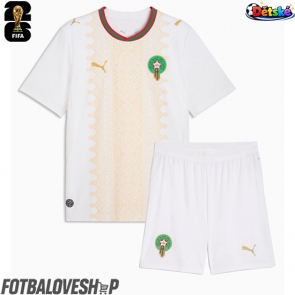 Maroko Dětské Venkovní Dres MS 2026 Krátký Rukáv (+ trenýrky)