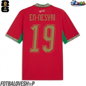 Maroko Youssef En-Nesyri #19 Domácí Dres MS 2026 Krátký Rukáv