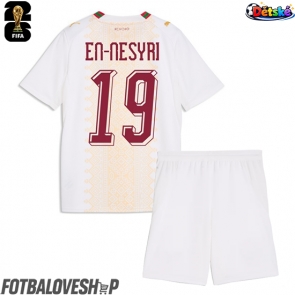 Maroko Youssef En-Nesyri #19 Dětské Venkovní Dres MS 2026 Krátký Rukáv (+ trenýrky)