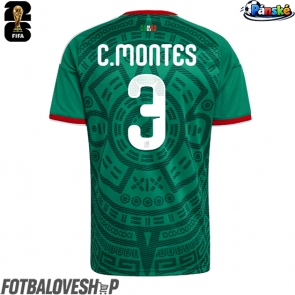 Mexiko Cesar Montes #3 Domácí Dres MS 2026 Krátký Rukáv