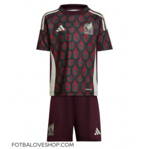 Mexiko Dětské Domácí Dres Copa America 2024 Krátký Rukáv (+ trenýrky)
