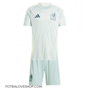 Mexiko Dětské Venkovní Dres Copa America 2024 Krátký Rukáv (+ trenýrky)