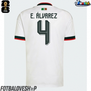 Mexiko Edson Alvarez #4 Venkovní Dres MS 2026 Krátký Rukáv