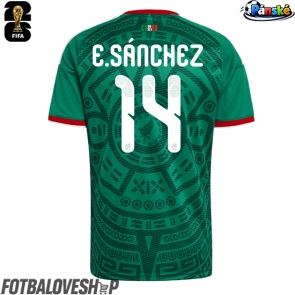 Mexiko Erick Sanchez #14 Domácí Dres MS 2026 Krátký Rukáv
