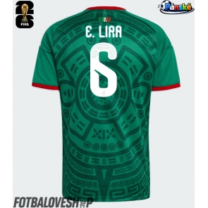 Mexiko Erik Lira #6 Domácí Dres MS 2026 Krátký Rukáv
