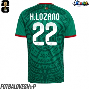 Mexiko Hirving Lozano #22 Domácí Dres MS 2026 Krátký Rukáv