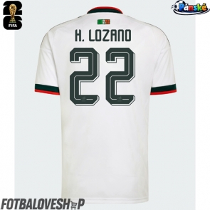 Mexiko Hirving Lozano #22 Venkovní Dres MS 2026 Krátký Rukáv