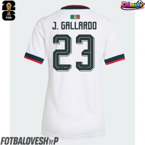 Mexiko Jesus Gallardo #23 Dámské Venkovní Dres MS 2026 Krátký Rukáv