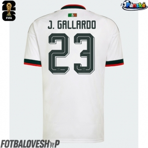Mexiko Jesus Gallardo #23 Venkovní Dres MS 2026 Krátký Rukáv