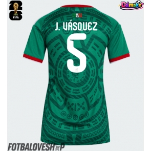 Mexiko Johan Vasquez #5 Dámské Domácí Dres MS 2026 Krátký Rukáv