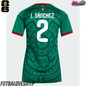 Mexiko Jorge Sanchez #2 Dámské Domácí Dres MS 2026 Krátký Rukáv