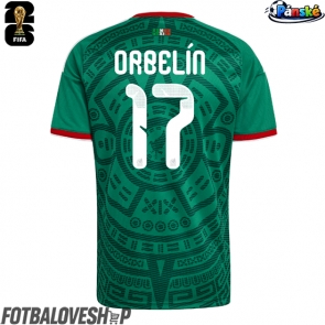 Mexiko Orbelin Pineda #17 Domácí Dres MS 2026 Krátký Rukáv