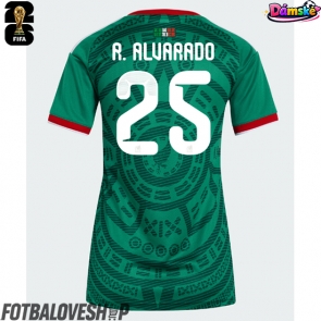 Mexiko Roberto Alvarado #25 Dámské Domácí Dres MS 2026 Krátký Rukáv