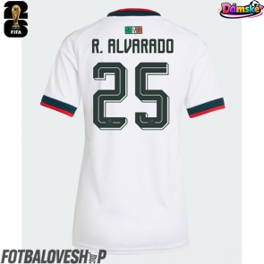 Mexiko Roberto Alvarado #25 Dámské Venkovní Dres MS 2026 Krátký Rukáv