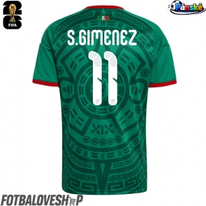 Mexiko Santiago Gimenez #11 Domácí Dres MS 2026 Krátký Rukáv
