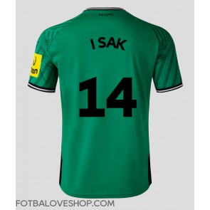 Newcastle United Alexander Isak #14 Venkovní Dres 2023-24 Krátký Rukáv