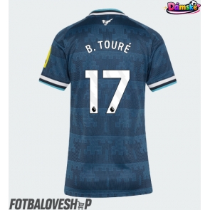 Newcastle United Bazoumana Toure #17 Dámské Venkovní Dres 2026-27 Krátký Rukáv